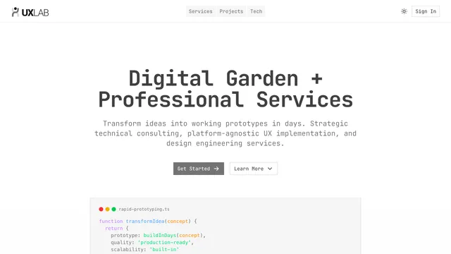 Uxlab — screenshot 1 of 1